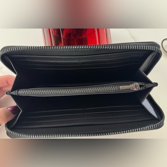 Coach Black Embossed Wallet - Picture 3 of 3